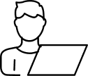 Icon representing various services offered, illustrating a range of professional solutions and support available to clients.