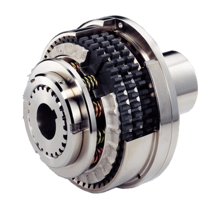 Automotive clutch assembly featuring metal and friction plates, showcasing internal springs and a polished exterior, essential for efficient power transfer in vehicles.